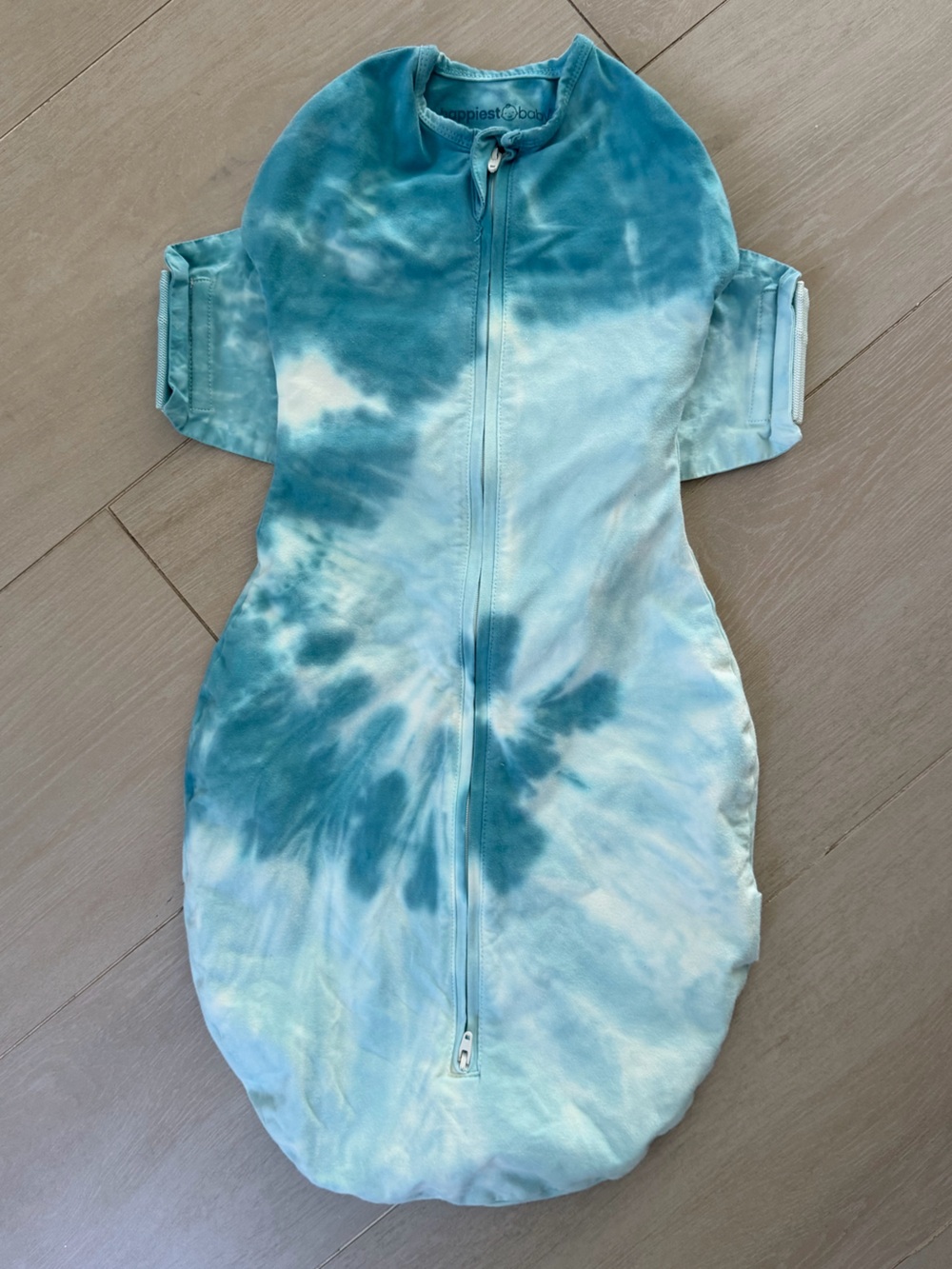 SNOO Organic Cotton Sleep Sack Medium in Blue Tie-Dye